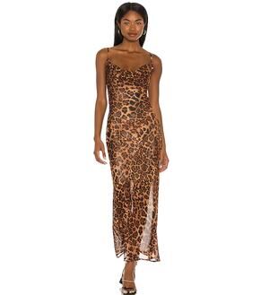 NWT SNDYS Skin Dress in Leopard Size XS